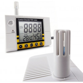 CO2 Monitor & Humidity Controller with NDIR Sensor - Home & Office