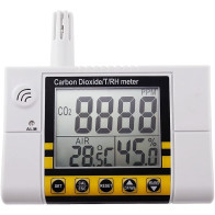 CO2 Monitor & Humidity Controller with NDIR Sensor - Home & Office