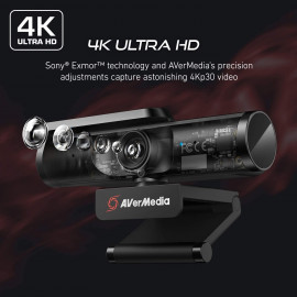 AverMedia PW513, the wide angle 4K webcam for AverMedia PW513 is a ...