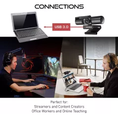 AverMedia PW513, la webcam 4K un grand angle