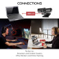 AVerMedia Live Streamer CAM 513: Webcam 4K UHD Professionnelle pour Streaming et Vidéo Conférence