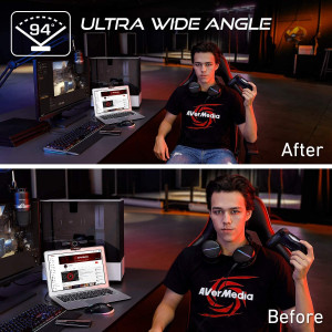 AverMedia PW513, la webcam 4K un grand angle