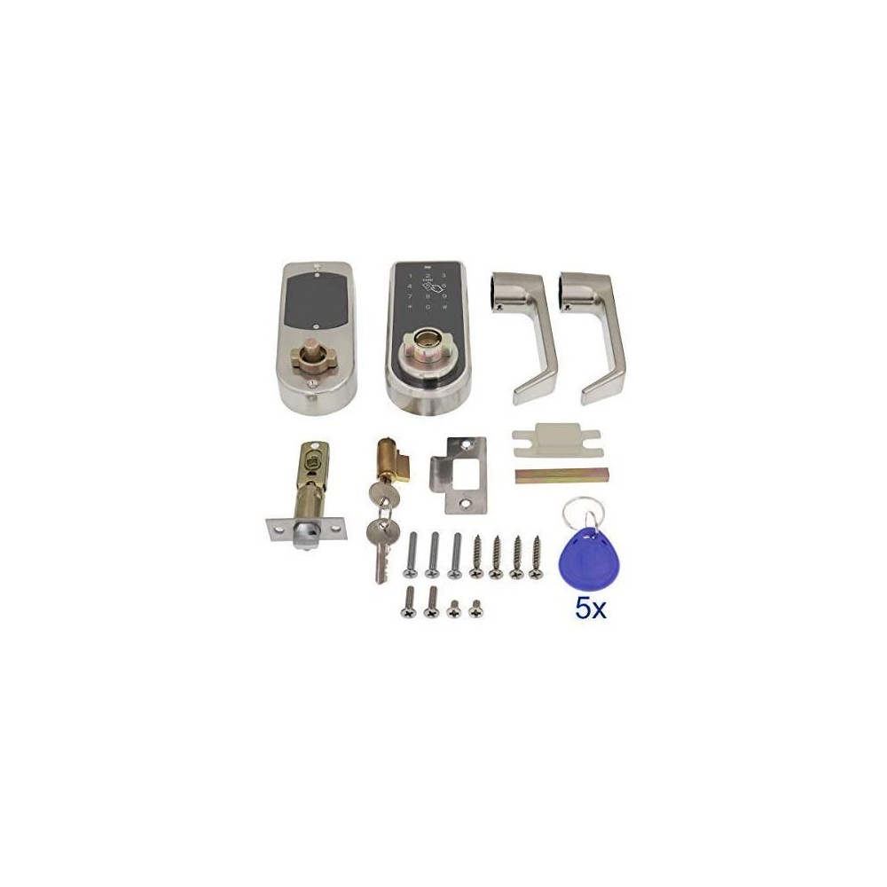 ETEKJOY Electronic Lock Touchscreen, RFID, Key Access