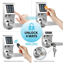 Colosus NDL302 Smart Lock: Keyless Entry and High Security