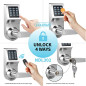 Colosus NDL302: Keyless Entry Smart Lock - Secure Your Home with PIN, RFID & Remote!