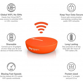 Skyroam Solis Lite: restez connecté| 4G LTE Wi-Fi Hotspot