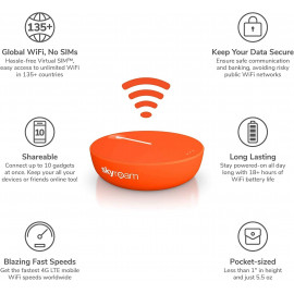 Skyroam Solis Lite: Stay Connected Globally | 4G LTE Wi-Fi Hotspot