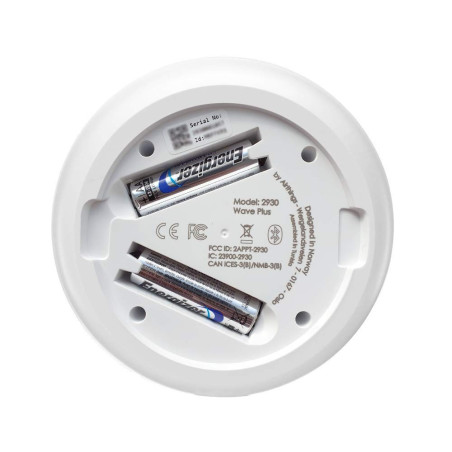 Airthings Wave Plus: Votre Allié pour un Air Intérieur Sain (Radon, CO2, VOC)