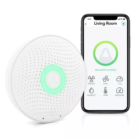 Airthings Wave Plus, le purificateur d'air