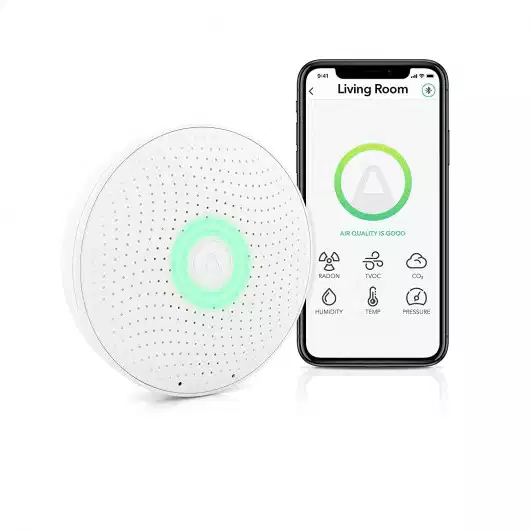 Airthings Corentium Home, the radon gas detector for Airthings Core