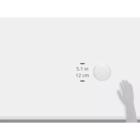 Airthings Wave 2 : Détecteur de Radon Intelligent, Température & Humidité - Protégez Votre Intérieur!