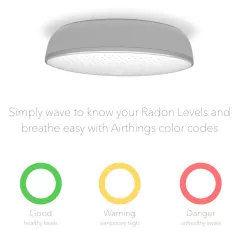 Airthings 2950 Wave, un détecteur de radon intelligent