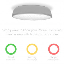 Détection de Radon Intelligente - Moniteur Airthings Wave 2ème Gén