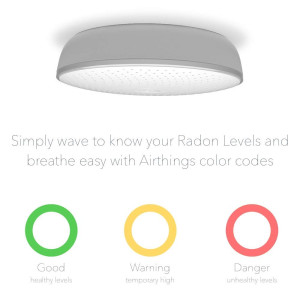 Airthings 2950 Wave, un détecteur de radon intelligent