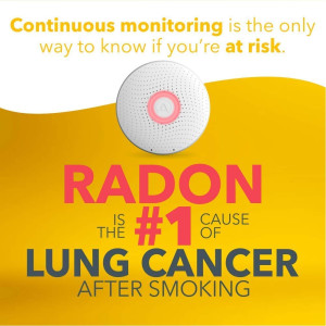 Airthings 2950 Wave, un détecteur de radon intelligent