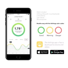 Airthings 2950 Wave, un détecteur de radon intelligent