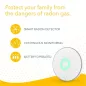 Airthings Wave 2 : Détecteur de Radon Intelligent, Température & Humidité - Protégez Votre Intérieur!