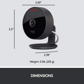 Caméra de Sécurité Logitech Circle View - Étanche et Sécurisée