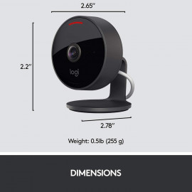 Logitech Circle View Security Camera - Weatherproof and Secure