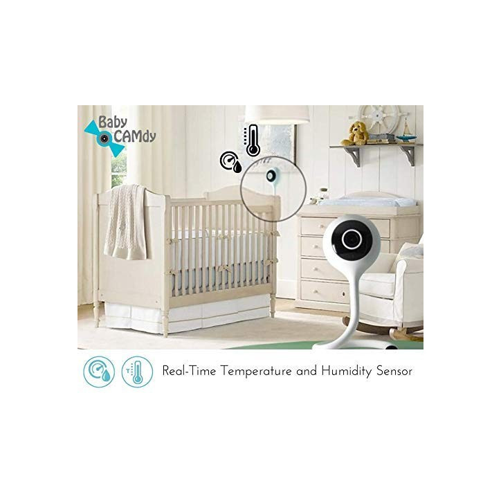 Baby CAMdy: Smart HD Baby Monitor with Night Vision & Two-Way Audio