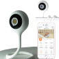 Baby CAMdy: Surveillance Bébé HD avec Audio Bidirectionnel & Vision Nocturne - Tranquillité dEsprit Garantie!