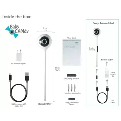 Baby CAMdy, la caméra qui se fixe partout