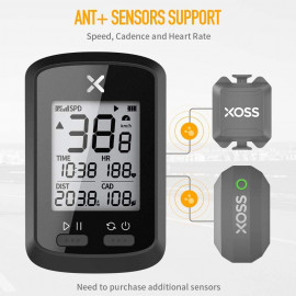 XOSS G+ Bike GPS: Precision Tracking, Waterproof, Bluetooth Enabled