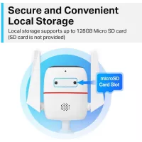 Tapo C310 : Caméra de Surveillance Extérieure HD, Wi-Fi, Vision Nocturne 30m, Alerte Mouvement