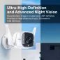 Tapo C310 : Caméra de Surveillance Extérieure HD, Wi-Fi, Vision Nocturne 30m, Alerte Mouvement