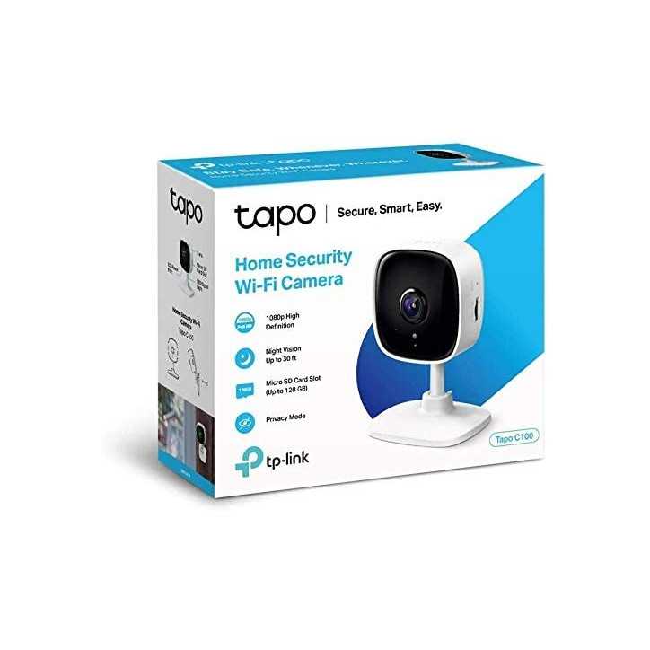 TP-Link Tapo C200: 1080p Pan/Tilt Home Security Camera - Peace of Mind, Day & Night!