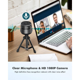 Webcam 1080P Suivi Automatique pour Vidéo Claire et Professionnelle