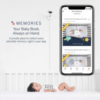 Nanit Pro : Moniteur Bébé HD avec Suivi Respiratoire - Veillez sur Bébé en Toute Sécurité!