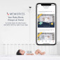 Nanit Pro: Système de Surveillance Bébé Complet – Sommeil, Respiration & Croissance en HD
