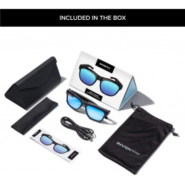 Inventiv Bluetooth Sunglasses: Hands-Free, Polarized, and UV Protected