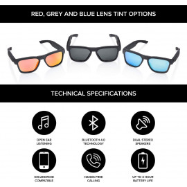 Inventiv Bluetooth Sunglasses: Hands-Free, Polarized, and UV Protected