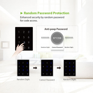 ZKTeco TL400B, the biometric door lock