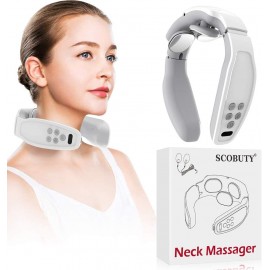 SCOBUTY Neck Massager, 6 massages modes for your neck