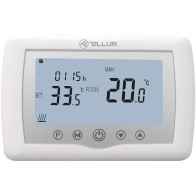 Stylish Touchscreen Smart Thermostat – Easy HVAC Control