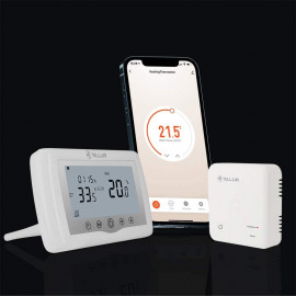 Thermostat à Écran Tactile Intelligent - Contrôle Climatique Efficace