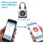 eGeeTouch Cadenas Bluetooth Extérieur Intelligent: Sécurité Connectée & Étanche