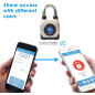 eGeeTouch Cadenas Bluetooth Extérieur Intelligent: Sécurité Connectée & Étanche