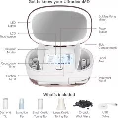 Trophy Skin Ultraderm®, the facial suction