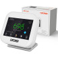 Breathe Easy: CURCONSA Smart Air Quality Monitor with CO2, Temp & Humidity