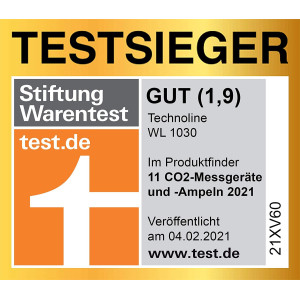 Technoline WL1030, l'appareil qui mesure la qualité de l'air