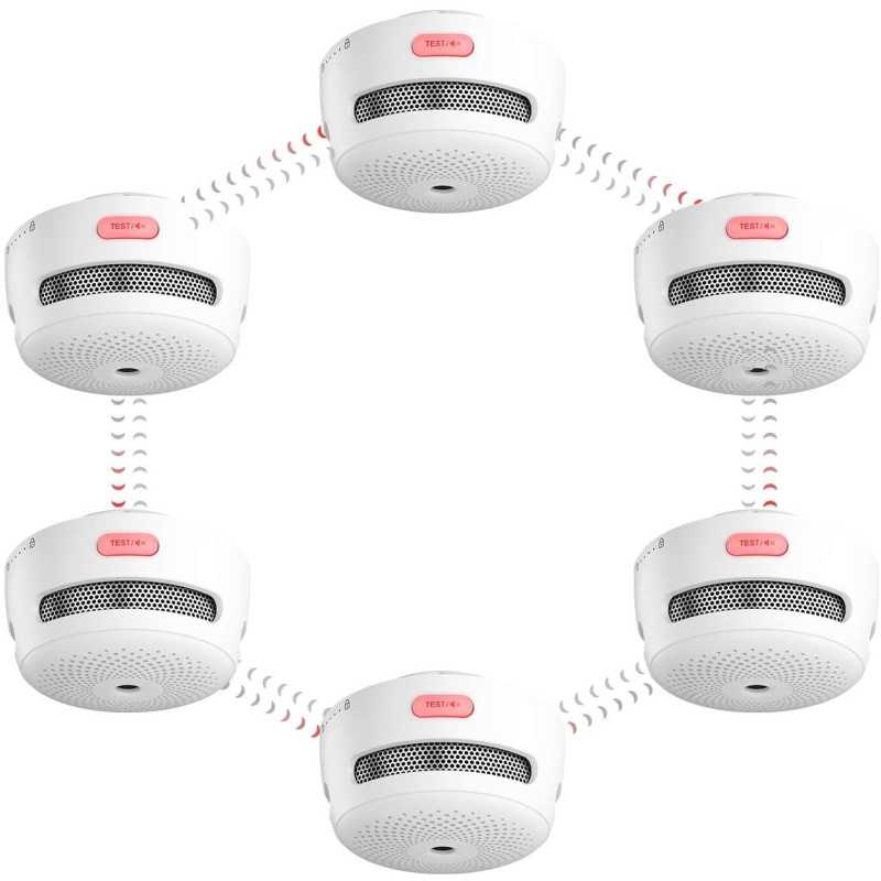 X-Sense XS01-WR 6 set, l'ensemble de détecteurs de fumée