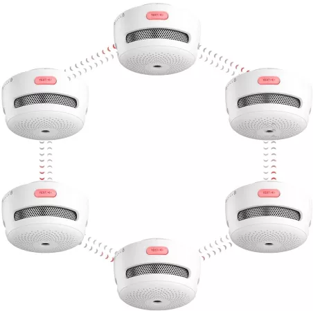 X-Sense XS01-WR 6 set, l'ensemble de détecteurs de fumée