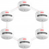 X-Sense XS01-WR 6 set, the smoke detector set