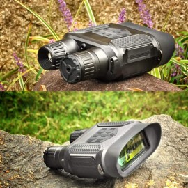 SOLOMARK Night Vision Binoculars: 7X Zoom & 1300ft Infrared Range