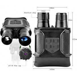 SOLOMARK Night Vision Binoculars: 7X Zoom & 1300ft Infrared Range