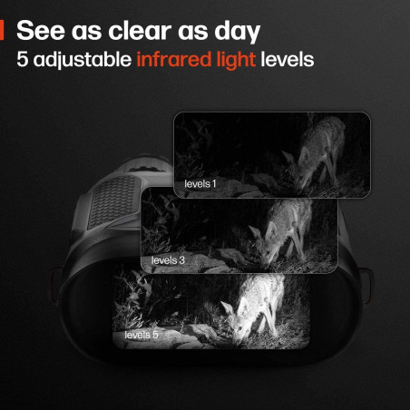 Visiocrest, binoculars for better surveillance